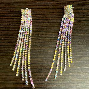 Beautiful Long Sparkling earings